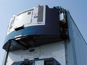 An image of a carrier genset clipped on container